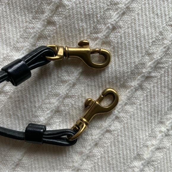 Coach Vintage USA Mini Convertible Belt Bag, Black Leather - Picture 9 of 13